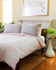 Pink & Charcoal Gingham Pillowcase Set