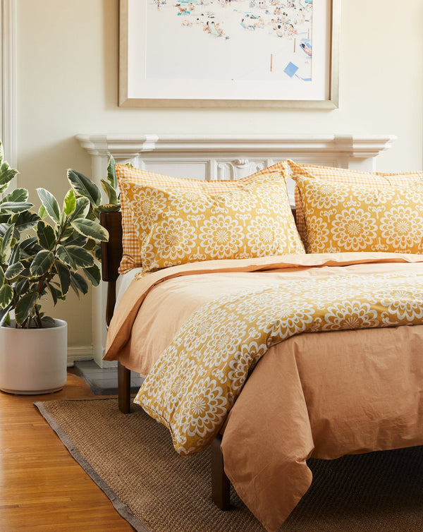 Flax Chambray Duvet Cover