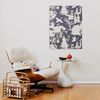 a chair and a table in a room