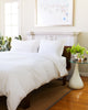 White Chambray Pillowcase Set