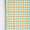 Turquoise & Flax Gingham Sheet Set