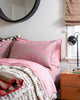 Chili Gingham Sheet Set