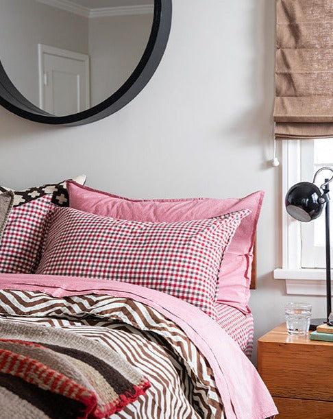 Chevron Heather Duvet Cover