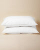 White Chambray Pillowcase Set