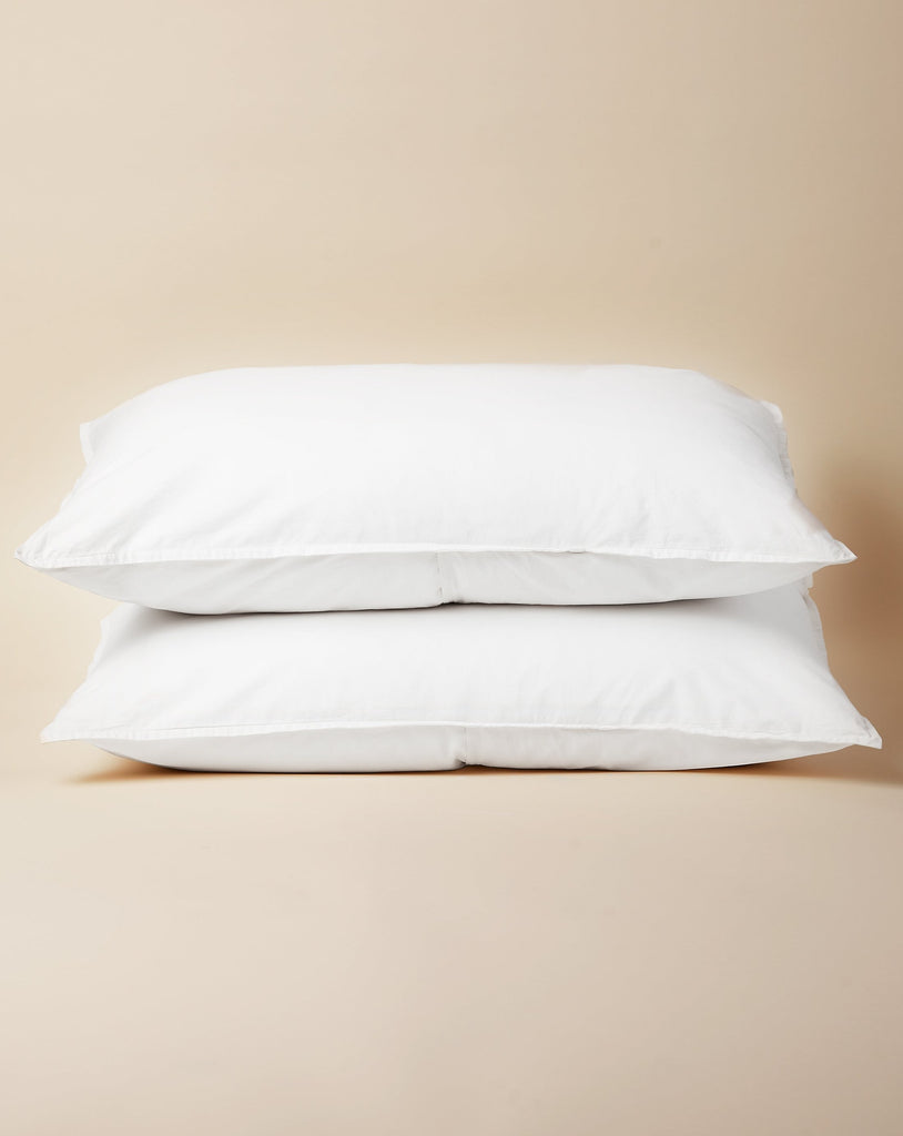 White Chambray Pillowcase Set