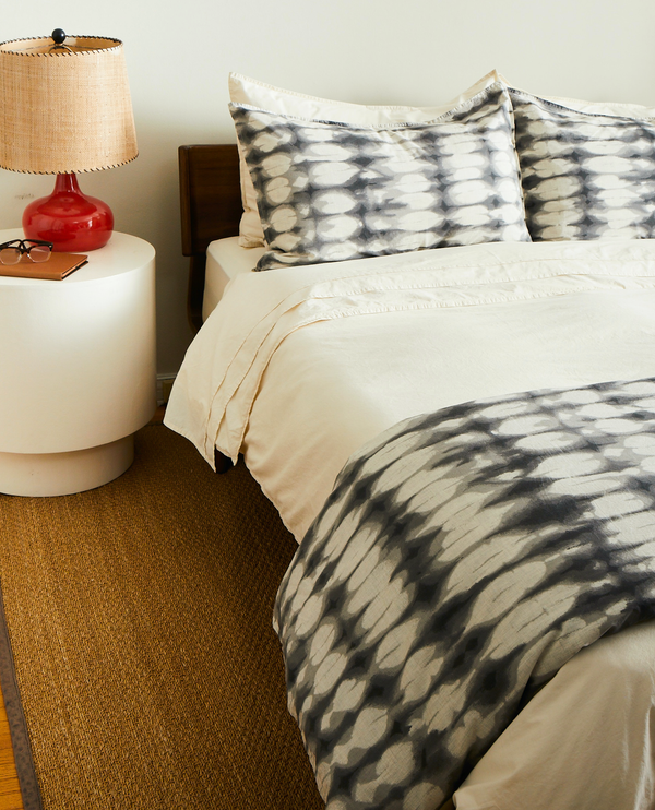 Oat Milk Chambray Duvet Cover