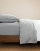 Ash Grey Chambray Sheet Set