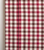 Chili Gingham Sheet Set