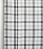 Ash Grey Gingham Sheet Set