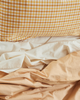 Flax Gingham Pillowcase Set