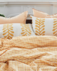 Gold Vines Heather Pillow Sham Set