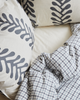 Grey Vines Heather Pillow Sham Set