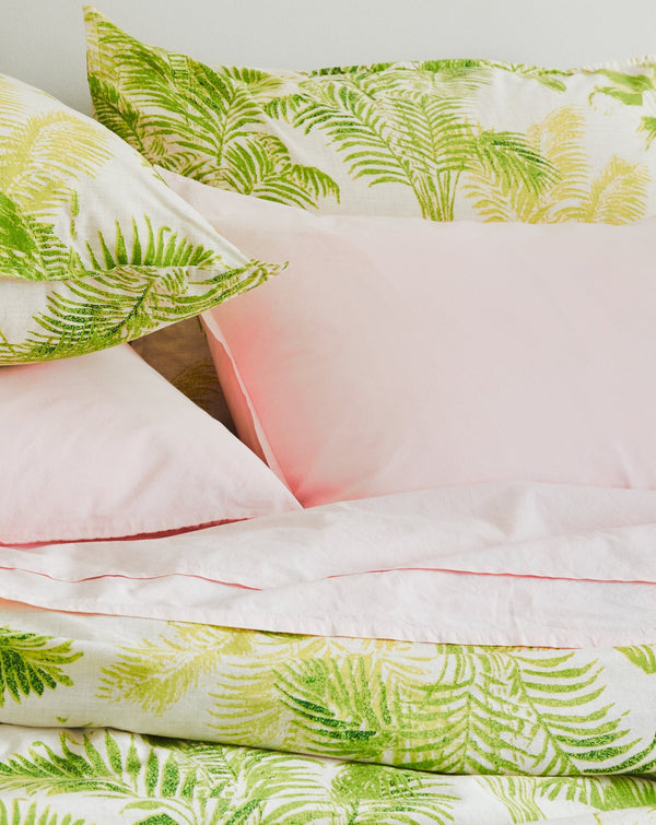 Blush Chambray Pillowcase Set