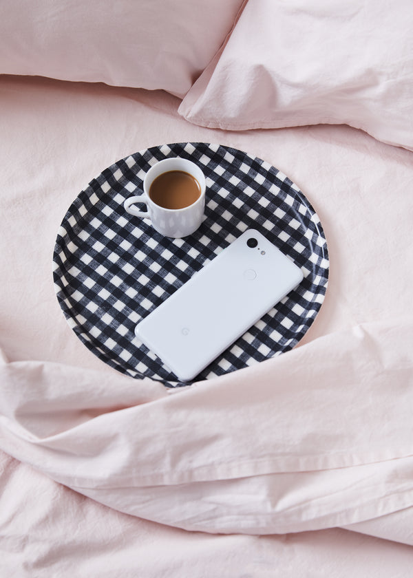 Blush Chambray Sheet Set