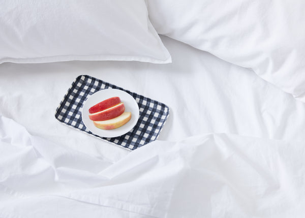White Chambray Pillowcase Set